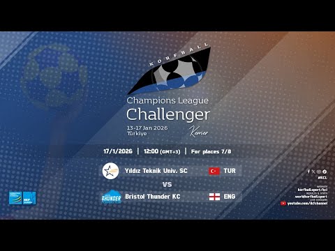 Yıldız Teknik Üniv. SC  - Bristol Thunder (For 7/8) | IKF KCL Challenger (2025-26)