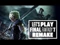 Let's Play Final Fantasy 7 Remake Demo - Final Fantasy 7 Remake Gameplay