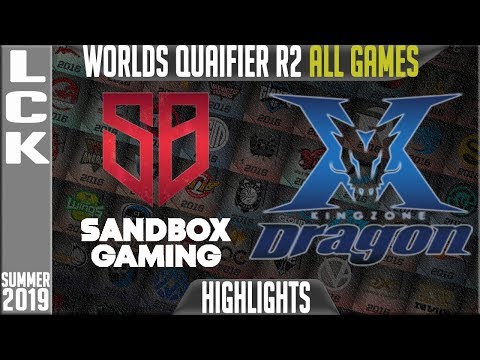 SB vs KZ Highlights ALL GAMES | LCK Summer 2019 Worlds Qualifier - Sandbox Gaming vs King Zone
