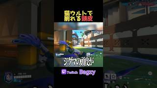猫ウルトにより削れる頭皮 #オーバーウォッチ #オーバーウォッチ2