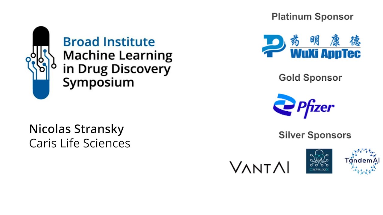 Machine Learning in Drug Discovery Symposium - Nicolas Stransky