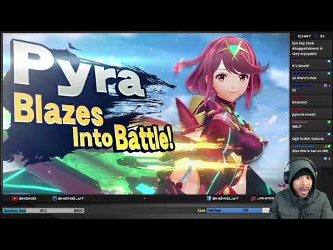 Pyra / Mythra Live Reaction - Shokio