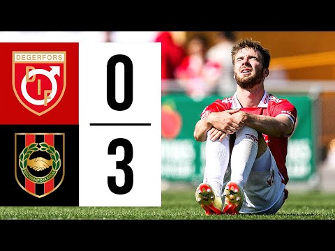 HIGHLIGHTS | DEGERFORS 0-3 BROMMAPOJKARNA | ALLSVENSKAN