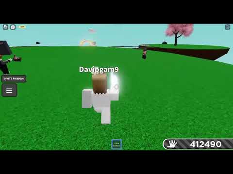 Slap Battles Ultra Instinct glove gameplay