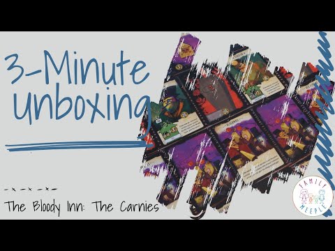 The Bloody Inn: The Carnies - 3-Minute Unboxing