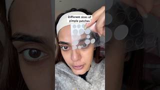 The *BEST PIMPLE PATCH*🤯 pimple gone in JUST *8 hours* 😱😨 #skincare