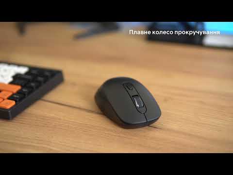 Ігрова миша бездротова OFFICEPRO M230B Чорний Ігрова миша бездротова OFFICEPRO M230B Чорний