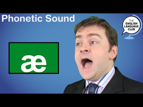 The /æ/ Sound