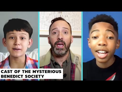 The Mysterious Benedict Society Cast Explain How They Relate To Their Characters!! | Hollywire