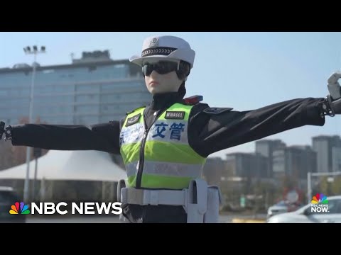 China rolls out robot cops in cities to push humanoid robots in daily life