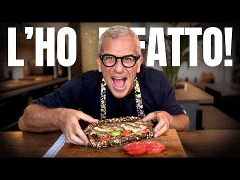 UNA COMBO DI GUSTI PAZZESCHI! Panino con alici sott'olio e verdure