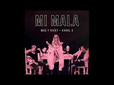 Mau y Ricky Feat. Karol G - Mi Mala  (Audio)
