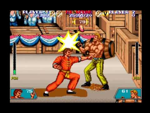 Violence Fight - Lee Chen vs. Bad Blue (4/9/10, Joe) (Taito Legends 2, PS2)