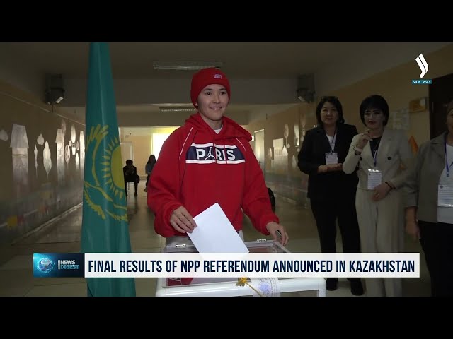 АЭС салу туралы референдумның түпкілікті нәтижесі жарияланды