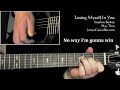 Stephen Bishop Losing Myself In You Guitar Play Thru