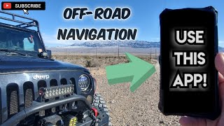 Free off-road app?  FREE, check it out