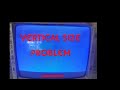 CRT TV Vertical Size Problem