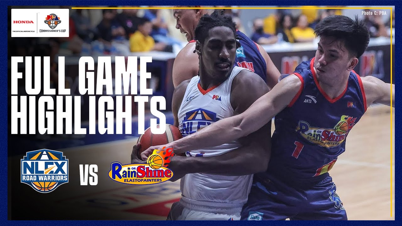 RAIN OR SHINE vs. NLEX | FULL GAME HIGHLIGHTS | PBA SEASON 49 COMMISSIONER’S CUP | JANUARY 25, 2025