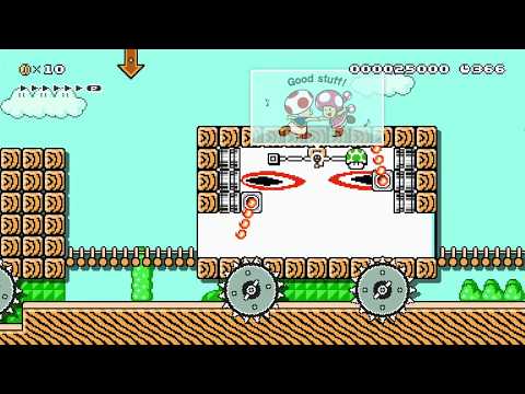 Train Story 1-1/Enable Comments by Asher444 - Super Mario Maker 2 - No Commentary 1ca