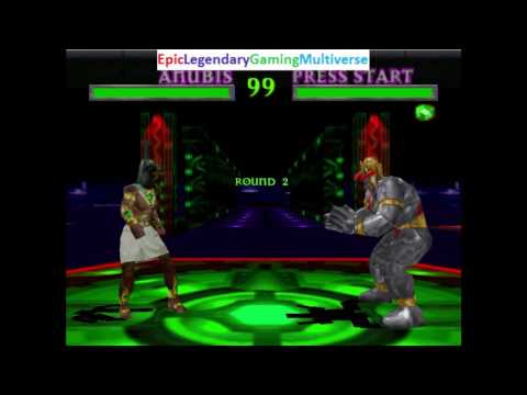 Anubis VS Tak On The Very Hard Difficulty In A War Gods Match / Battle / Fight