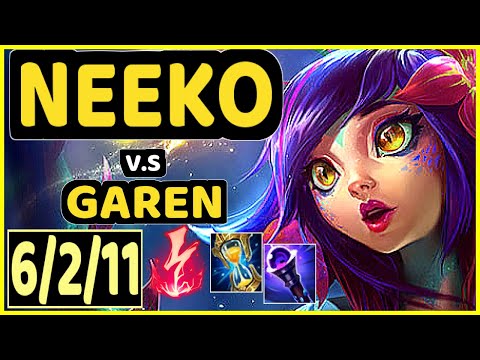 NEEKO vs GAREN - 6/2/11 KDA MID GAMEPLAY - EUW Ranked GRANDMASTER