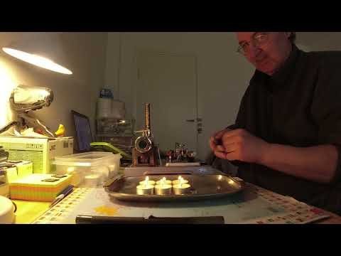 MongoTV_12200 - STEAM ENGINE - Part 23 - Candle Light To Heating Water In Boiler