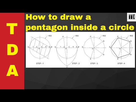 How to draw any polygon inside a circle (5,7, 9..) -...