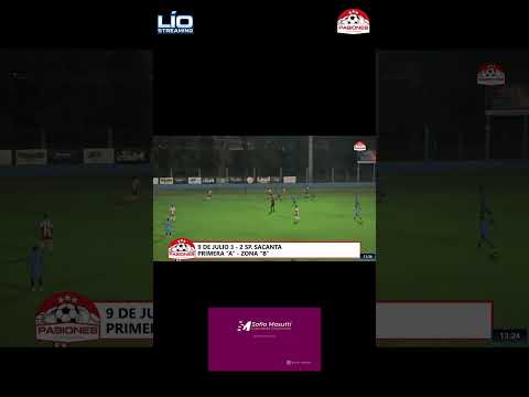 Las polémicas de 9 de Julio vs. Sp. Sacanta: ¿offside? ¿era roja? 🧐