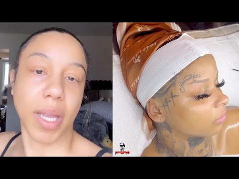 Chrisean Rock & DJ Sky High Baby Goes Off After Called Ugly For Taking Makeup Off For Face Cleanse
