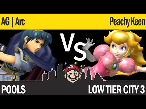LTC3 Melee - AG | Arc (Marth) vs Peachy Keen (Peach) - Pools
