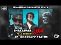 Rajinikanth Kaala Full Screen Status 4K Ennathan Nadakkum Remix Editing Sreehari S WFME