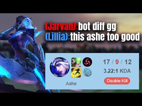 This is what a 100% winrate in Diamond Ashe looks like - Ashe ADC Gameplay