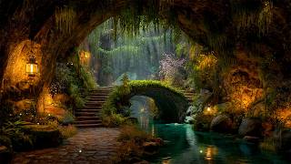 Mystical Fairy-tale Uderground Cavern | Magical Echoes Fantasy Ambience & Music ~ Relax, Sleep, Heal