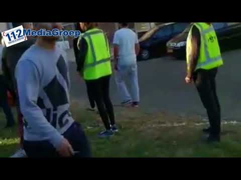 21 juni 2018 Agent ernstig gewond bij brand Utrecht