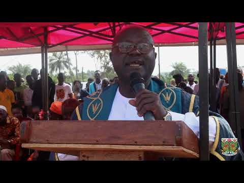 Njala University Bo Campus 2022/2023 Matriculation Ceremony