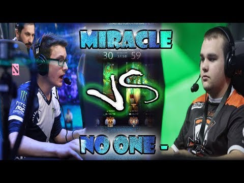 MIRACLE earthshaker VS NOONE shadow fiend Liquid vs VP dota 2 7.22