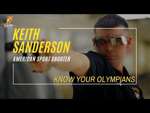Keith Sanderson - The American Pistol Shooter 💥 Summer Tokyo Olympics 2021 || Go Beyond Sports