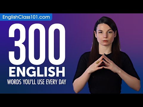 300 English Words You'll Use Every Day - Basic Vocabulary #70