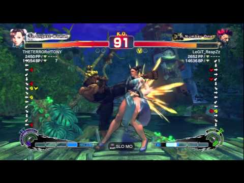 THETERRORofTONY (Chun li) Vs LeGiT_ReapZz (Akuma) SSF4 AE Ranked Matches - PSN