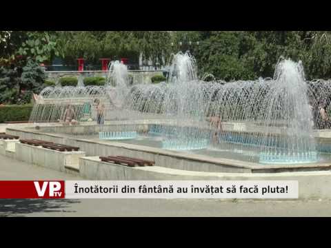 Înotătorii din fântână au învățat să facă pluta!