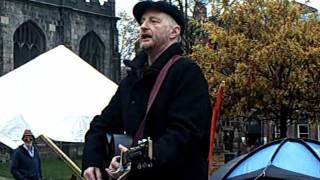 Which side are you on? Billy Bragg at Occupy Sheffield 15.11.11