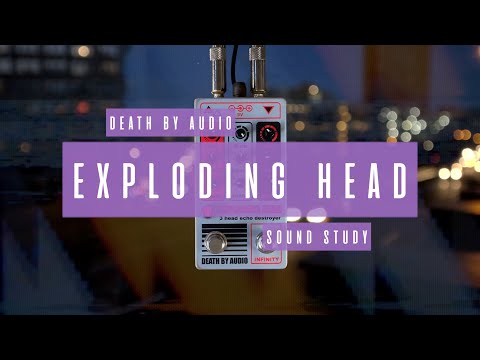 Death By Audio Exploding Head 2022 - Grey / Red Bild 4