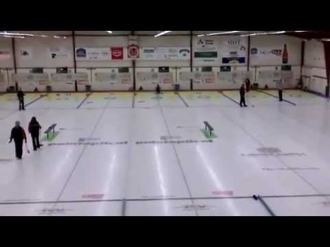 Curling 360 Degree Spin with Triple Takeout