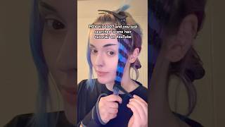 Scene Hair Tutorial :3 👾🦖#scenehair #hairtutorial #hairtransformation #haircolor #hairdye