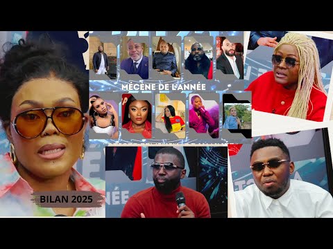 BILAN 2025 CARINE MOKONZI,MIGUE NIEMA,MARLÈNE KASANGA,YOLO / MECENE DE L'ANNEE ET ARISTE FEMININ