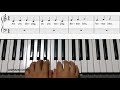 Are You Sleeping - Piano Lesson Made Easy Level 2 (With Score)