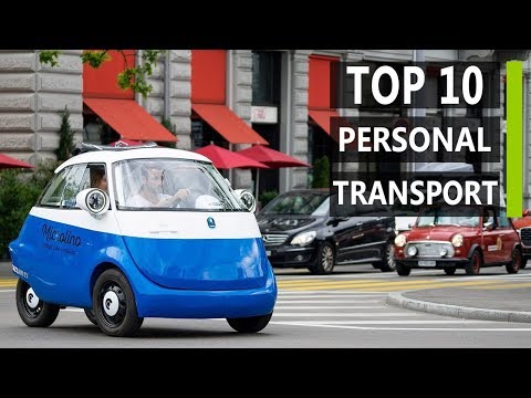 Top 10 Coolest Personal Electric Vehicles | Personal Transport Gadgets Inventions Video