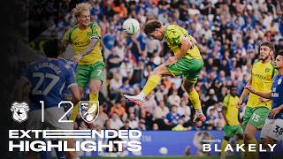 A Winning Night In Wales | Cardiff City 1-2 Norwich City | Extended Highlights