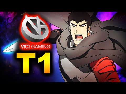 T1 vs VICI GAMING - TI10 PLAYOFFS SEA vs CHINA - THE INTERNATIONAL 10 DOTA 2