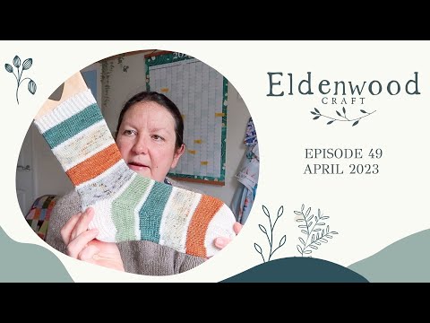 49. Eldenwood Craft Knitting Podcast : more Cumulus Tee, crochet, socks and a surprise cast on